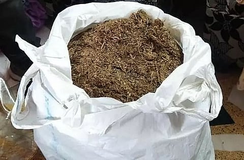 Government Railway Police seizes 103 kg of ganja from train