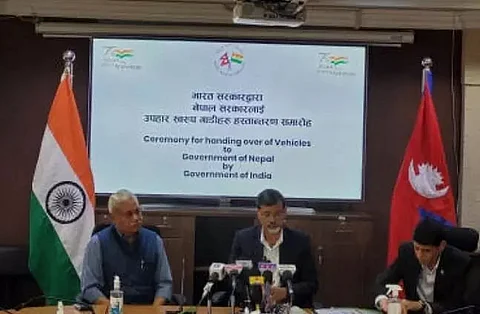 India gives Nepal over 200 different kinds of vehicles for poll purposes
