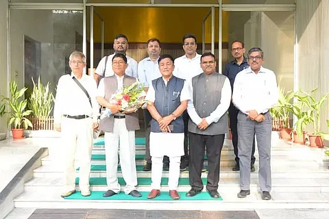 MLA Kardo Nyigyor stresses Likhabali development works from road connectivity