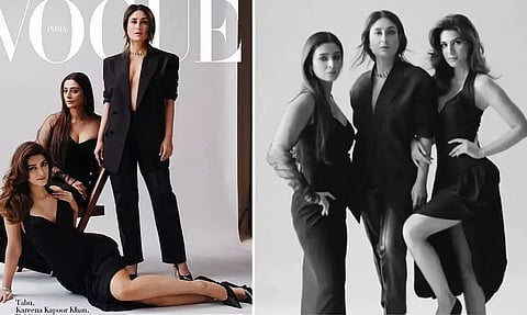 Bollywood actresses Kareena, Tabu, Kriti look vibrant on 'Vogue India' cover
