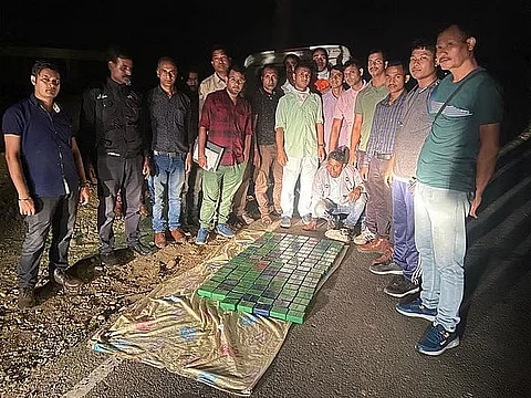 1.5 kg heroin packed in soap cases recovered in Karimganj