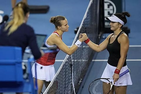 Czechs oust US, join Switzerland in Billie Jean King Cup semifinals