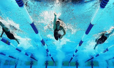 Sahana Begum of Assam wins gold in National Para Swimming Championship