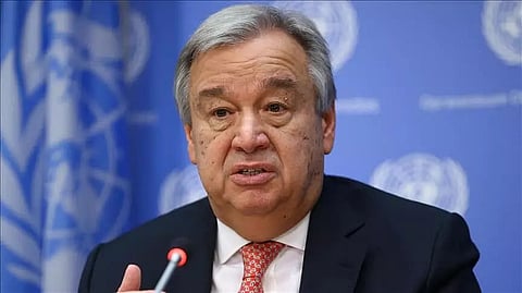 UN Secretary-General Antonio Guterres urges implementation of peace agreement