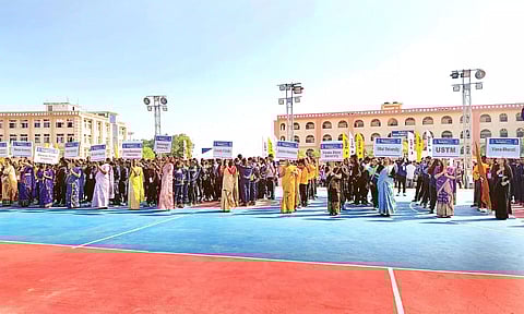 AIU East Zone Inter University Basketball kicks off at University of Science and Technology Meghalaya (USTM)