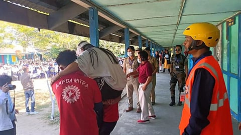 Mock exercise on earthquake conducted in Pasighat