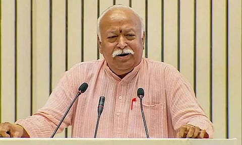 Delhi: Opposition asks PM to follow Mohan Bhagwat's advice on RSS chief's Manipur remarks