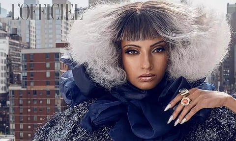 U S-based fashion magazine L'officiel features Sanjukta Dutta's design in their latest edition