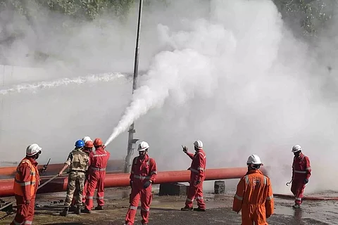 Disaster mock drill conducted at Digboi Refinery