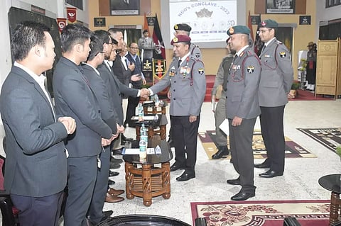 Assam Rifles organizes conclave to enhance cooperation at Aizawl