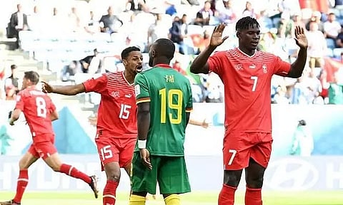 Embolo fires Switzerland to narrow win over Cameroon