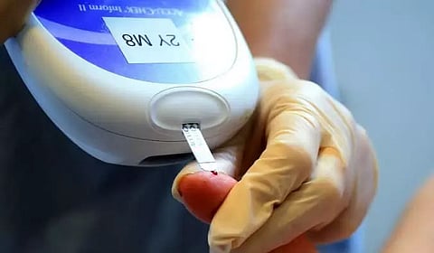 Lions Club of Guwahati city organized free diabetes detection camp