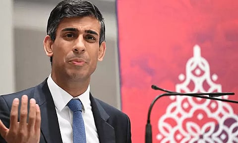 Amid financial squeeze, a $1.5m sculpture for UK PM Rishi Sunak's garden