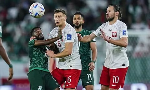 Lewandowski ends WC goal drought as Poland script 2-0 win over Saudi Arabia