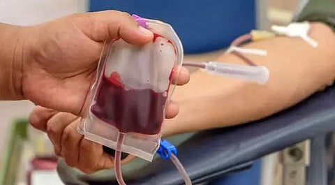 Blood donation camp organized at THB College, Jamugurihat