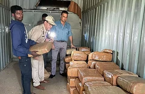 500 kg ganja seized; CM Himanta Biswa Sarma lauds police