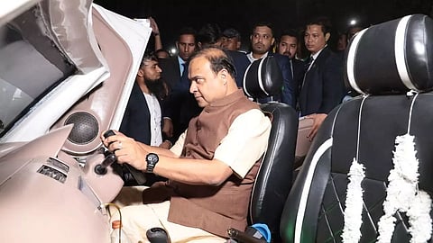 Assam CM Gifted Lamborghini S20 Copy Constructed by Karimganj Car Buff