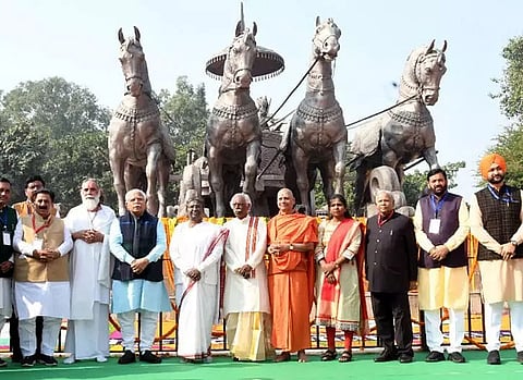 Gita is a life code and spiritual beacon for humanity: President Droupadi Murmu