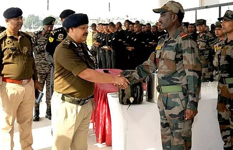 Assam DGP, Indian Army Lt Gen enthuse police commando trainees