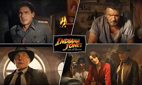 Upcoming American action adventure film 'Indiana Jones 5' trailer unveiled