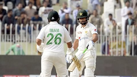 Imam-ul-Haq leads Pakistan's fightback after England post mammoth total