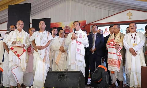 Sankardev gave Amrit Rox to Assamese society: CM Himanta Biswa Sarma