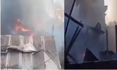 Major Fire Accident in Basistha Region of Guwahati