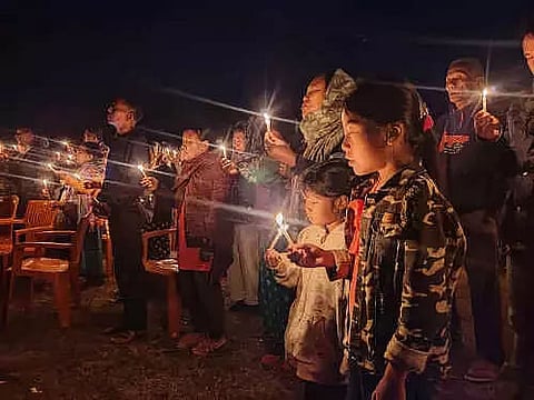 Nagaland: 1st Anniversary Of Oting Killing Observed With Black Flags, Tribute Music Video