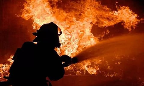 Fire breaks out in Mangaldai