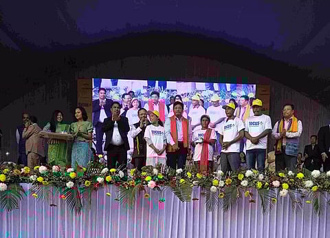 Meghalaya CM Conrad K Sangma inaugurates new Jengjal sub-division