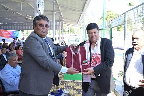 Oil All Assam Junior Tennis Championship Flags Off in Duliajan