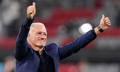 France head coach Didier Deschamps hails record-breaker Giroud