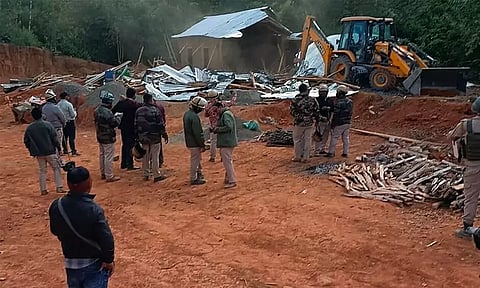 Kangpokpi Eviction Drive: 6 Cops Hurt among 9 Injured In Manipur