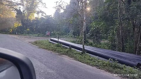Laying pipelines inside eco-sensitive zone of Dehing Patkai National Park opposed