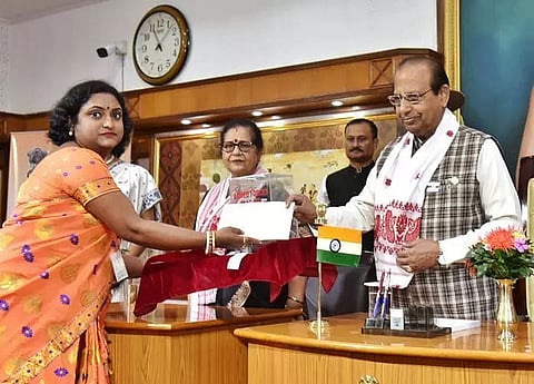 Assam Governor Prof Jagdish Mukhi pays tribute to martyrs of armed forces