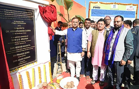 CM Himanta performs bhumi pujan of Tamulpur Medical College and Hospital