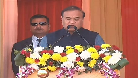 Himanta Biswa Sarma Flags Off Projects in Golaghat