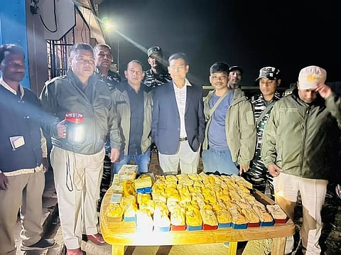 Drugs worth Rs 7 crore seized in Bokajan; 3 held