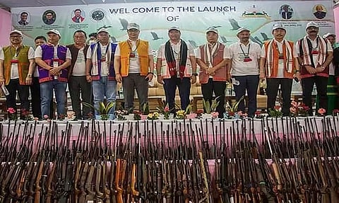 Over 2,400 guns surrendered under 'Air Gun Surrender Abhiyan' in Arunachal Pradesh