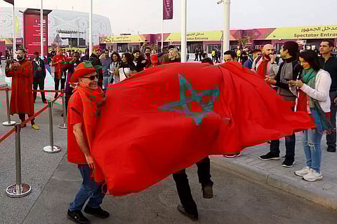Morocco's win is a win for the whole Arab nation and we Arabs should all participate in it, says street vendor in Cairo