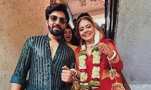 'Gopi Bahu' Aka Devoleena Bhattacharjee Shares Wedding Pictures, Put Netizens In Shock