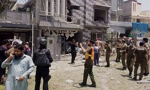 Pakistan Alleges Involvement Of India In Explosion Outside Hafiz Saeed's Apartment