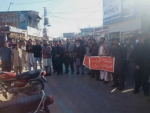Demonstrations held in Pakistan-occupied Kashmir's (POK)