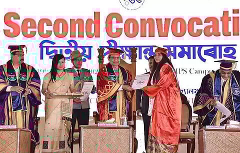 Assam Governor Prof Jagdish Mukhi attends 2nd Convocation of ASTU