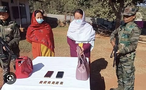 Manipur : Gold Bar Worth Rs 54.11 Lakhs Seized, Two Female Smugglers Detained