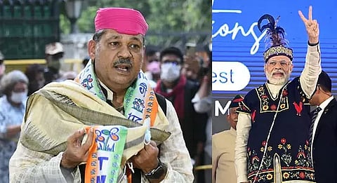 Row Sparked After TMC Leader Kirti Azad Tweets On PM Modi's Attire While Visiting Shillong