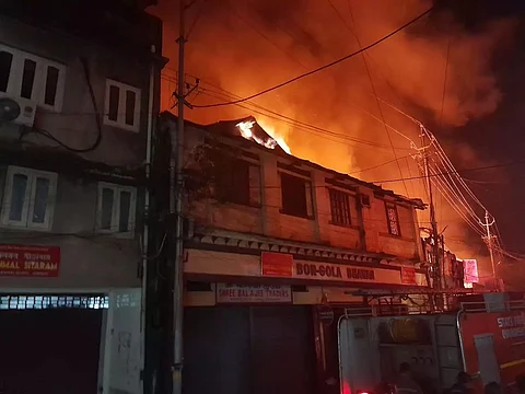 Several houses gutted at Marwari Patty area in Jorhat