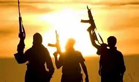 9 Hmar militants surrender arms to Cachar police