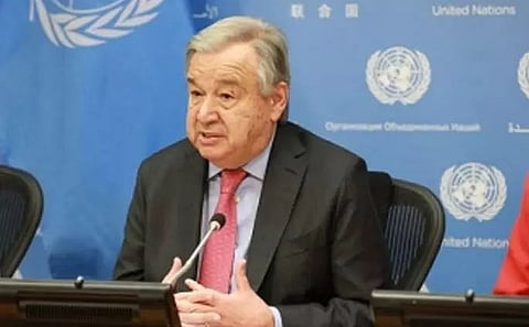 UN chief 'disturbed' by Taliban's ban on women working for NGOs