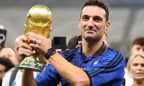 Argentina set to offer World Cup-winning coach Scaloni new contract